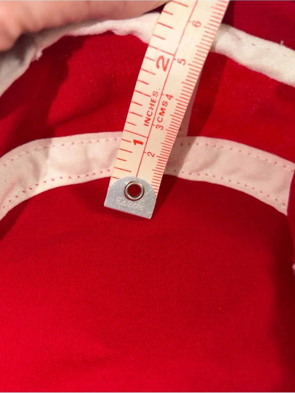Vtg 90s Nebraska Huskers Toddler Bucket Hat Made in USA Red 18